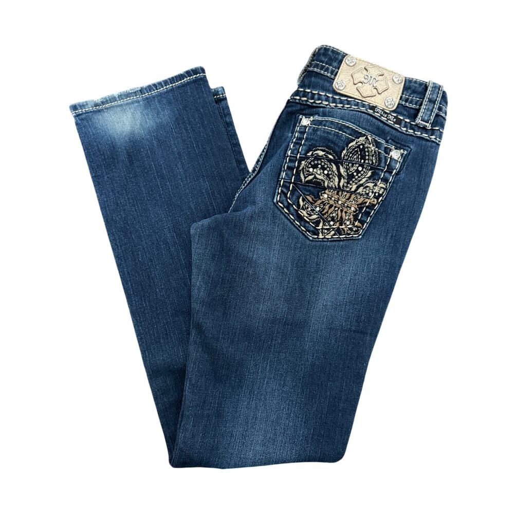 Miss Me Jeans Studded Pocket Y2K